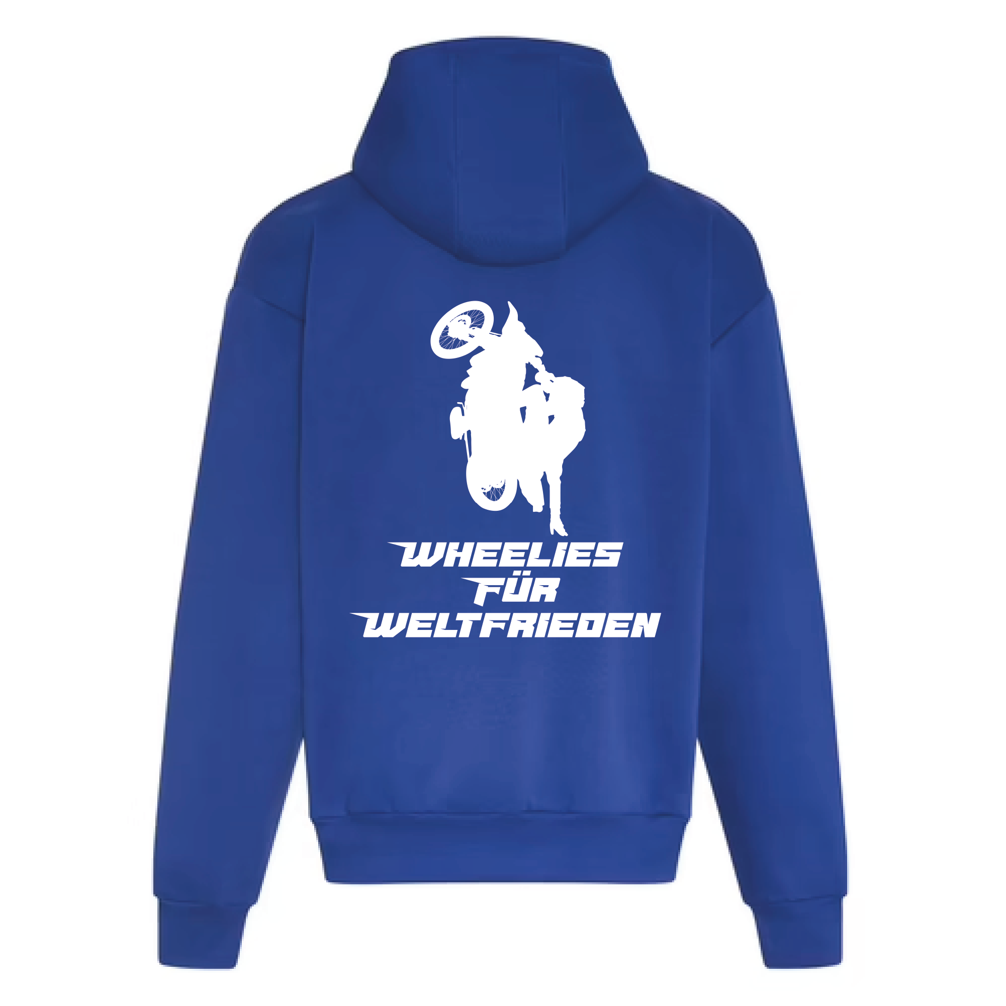 Wheelies für Weltfrieden Oversize Hoodie