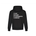 Eat Sleep Supermoto Repeat Hoodie