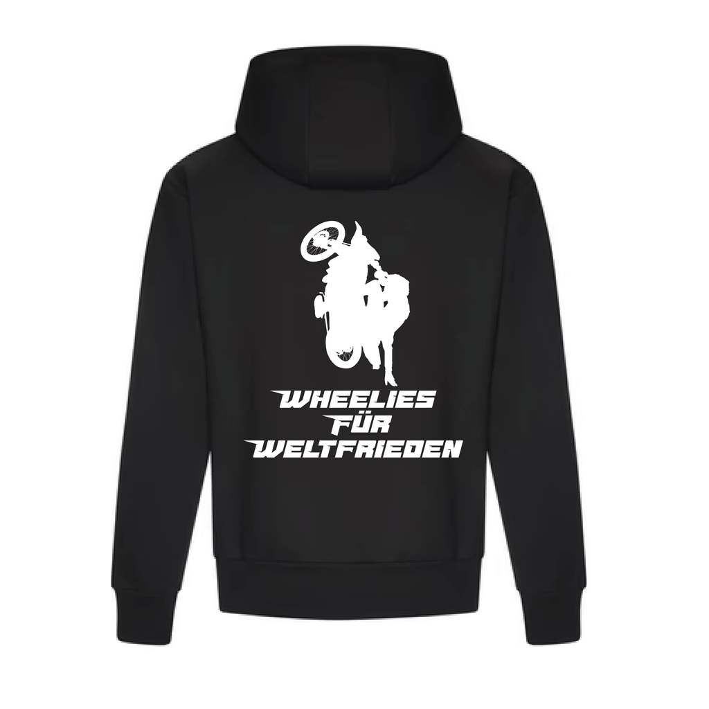 Wheelies für Weltfrieden Oversize Hoodie